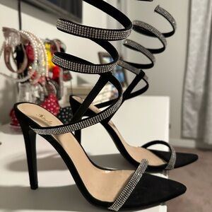 Night out black heels